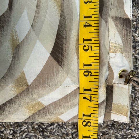 Zenergy by Chico’s lightweight jacket on soft gold design size 3 - Picture 9 of 13